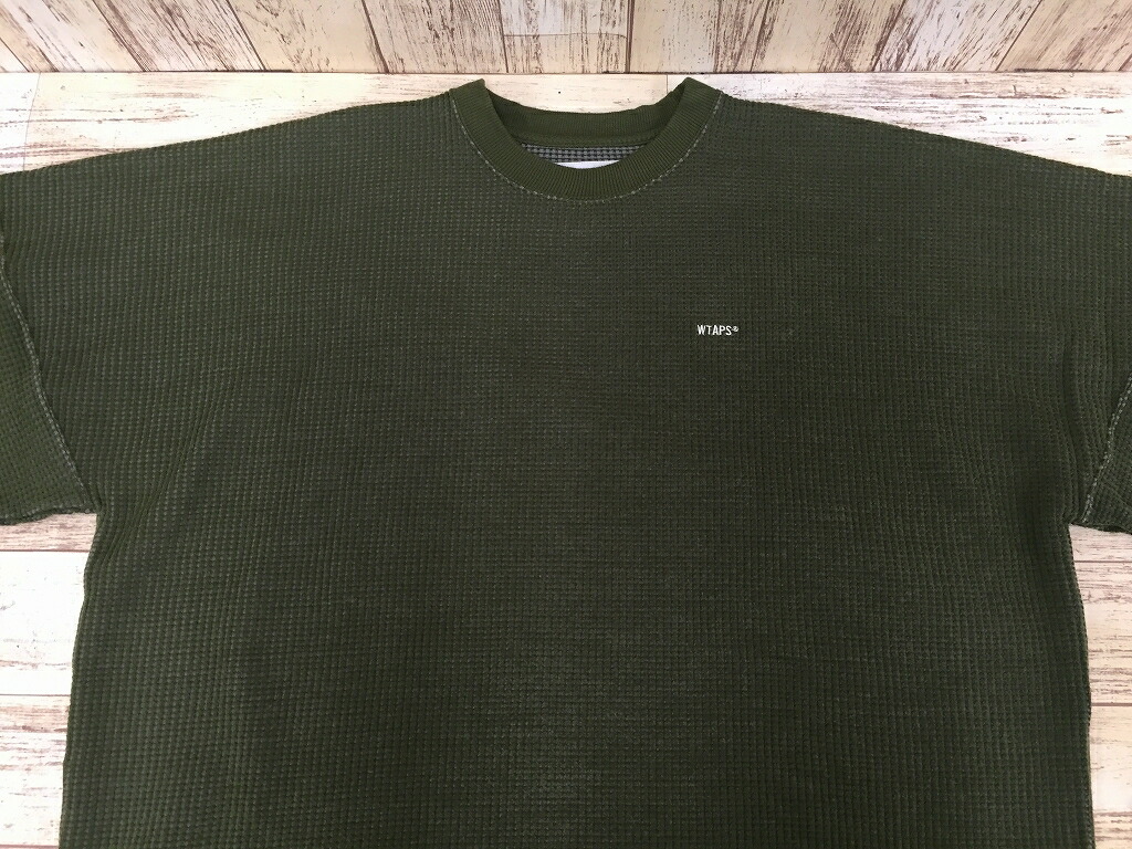 楽天市場】【中古】WTAPS 21AW WAFFLE LS PEAC 212ATDT-CSM30 ダブル
