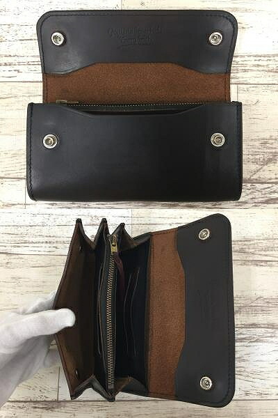 楽天市場】【中古】Larry Smith レザー ウォレット 長財布 Wallet
