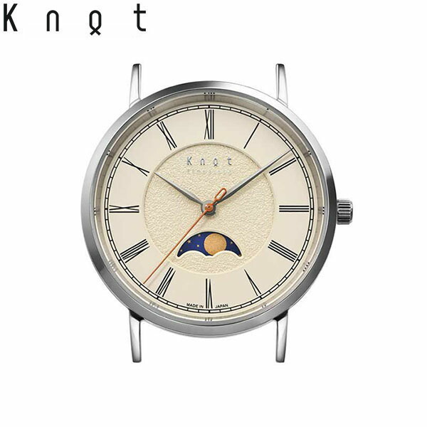 楽天市場】Knot ノット 時計 クラシック ムーンフェイズ シルバー