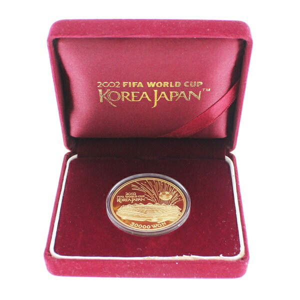 楽天市場】【中古・美品】2002 FIFA ワールドカップ Gold 99.9