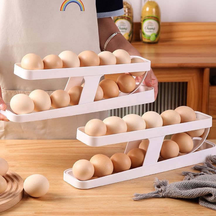 楽天市場】送料無料 エッグホルダー 卵収納ホルダー 2段 エッグケース