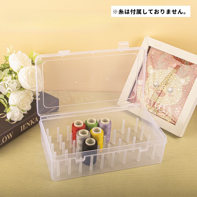 楽天市場】送料無料 ミシン糸収納ケース ミシン糸収納ボックス 裁縫箱