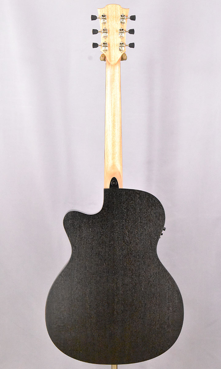 楽天市場】LAG Guitars T70ACE Black & brown【スペア弦付き】【送料