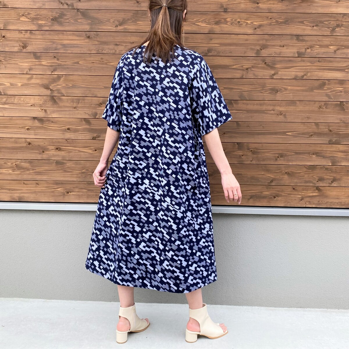 楽天市場】【久留米絣ワンピース】当店オリジナルミセス40代50代