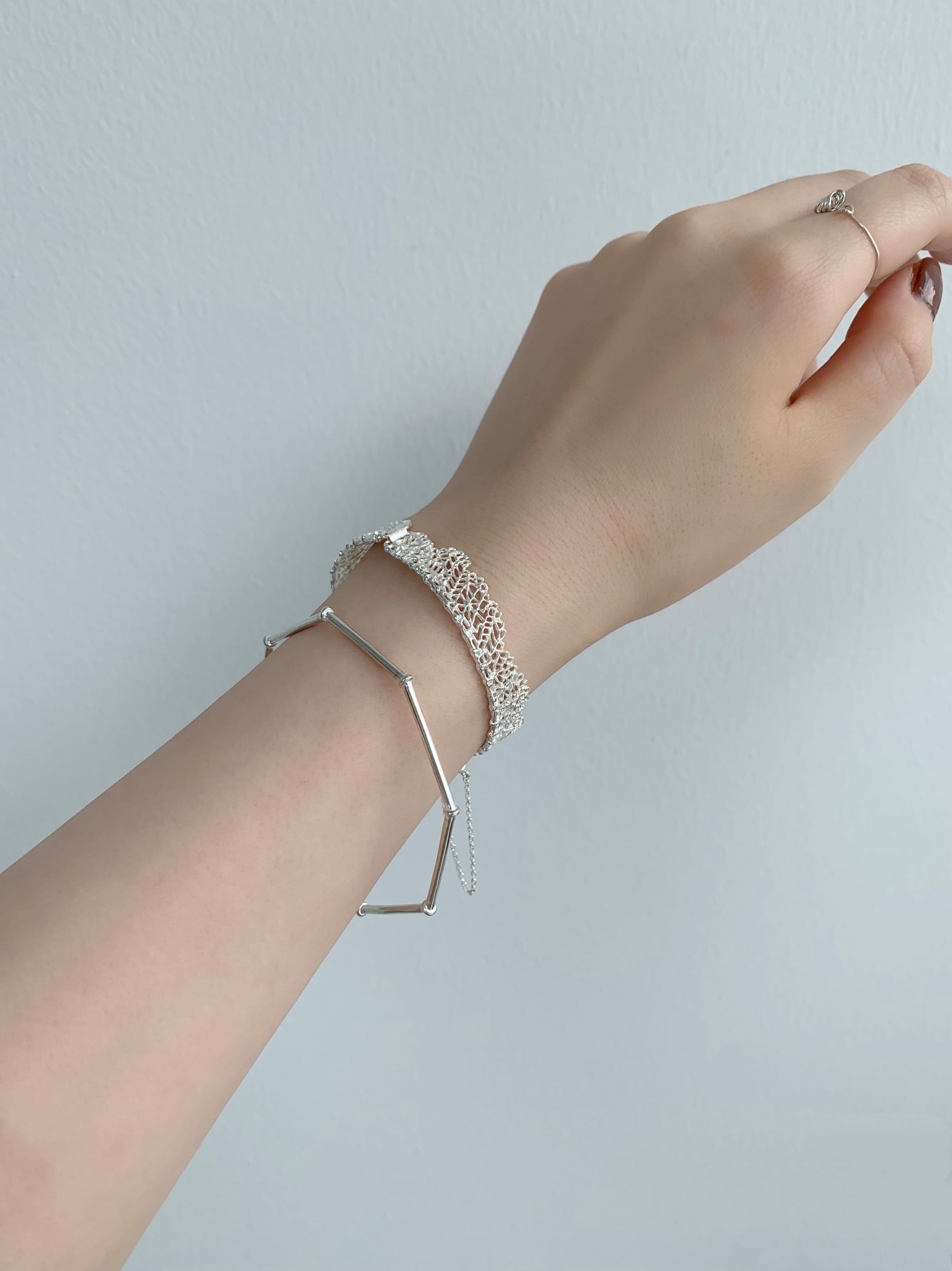 楽天市場】【KAORU】 Tribal Lace Bangle カオル レース バングル BSV