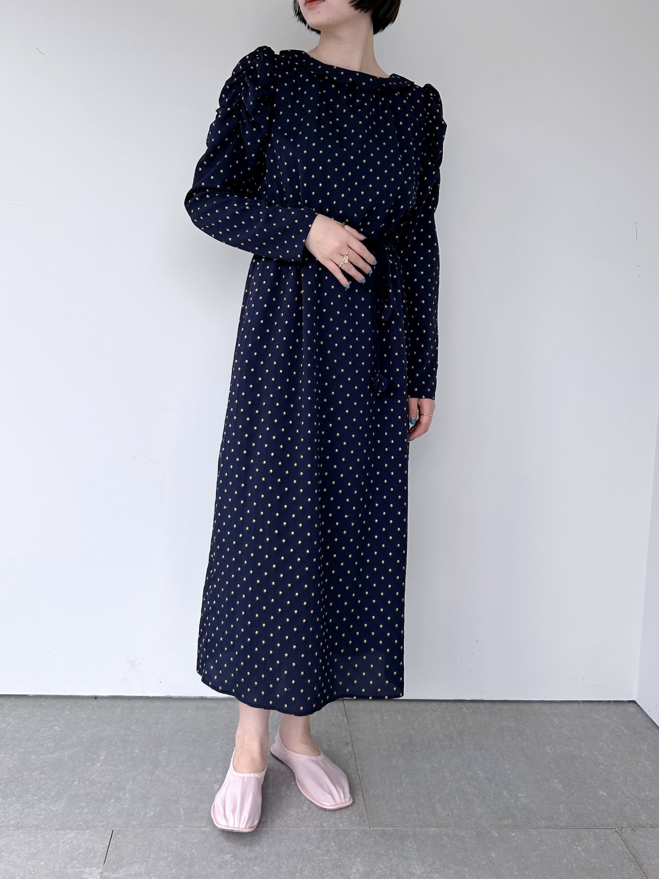 楽天市場】【MUVEIL】 スタープリントワンピース MA233FA004