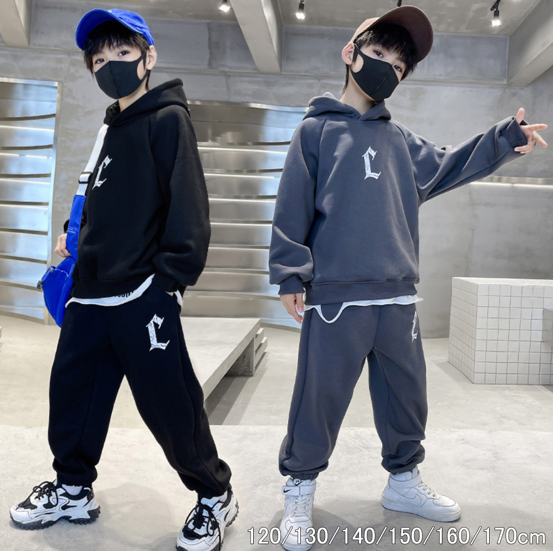 楽天市場】子供服 男の子 ジャージ キッズセットアップ レジャー 上下