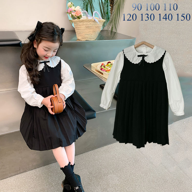 楽天市場】子供 フォーマル 女の子 2点セット シャツ/ワンピース 入園