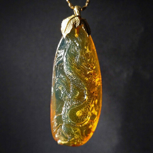 楽天市場】＼3月3日まで臨時休業中／【動画あり】龍 ペンダントトップ