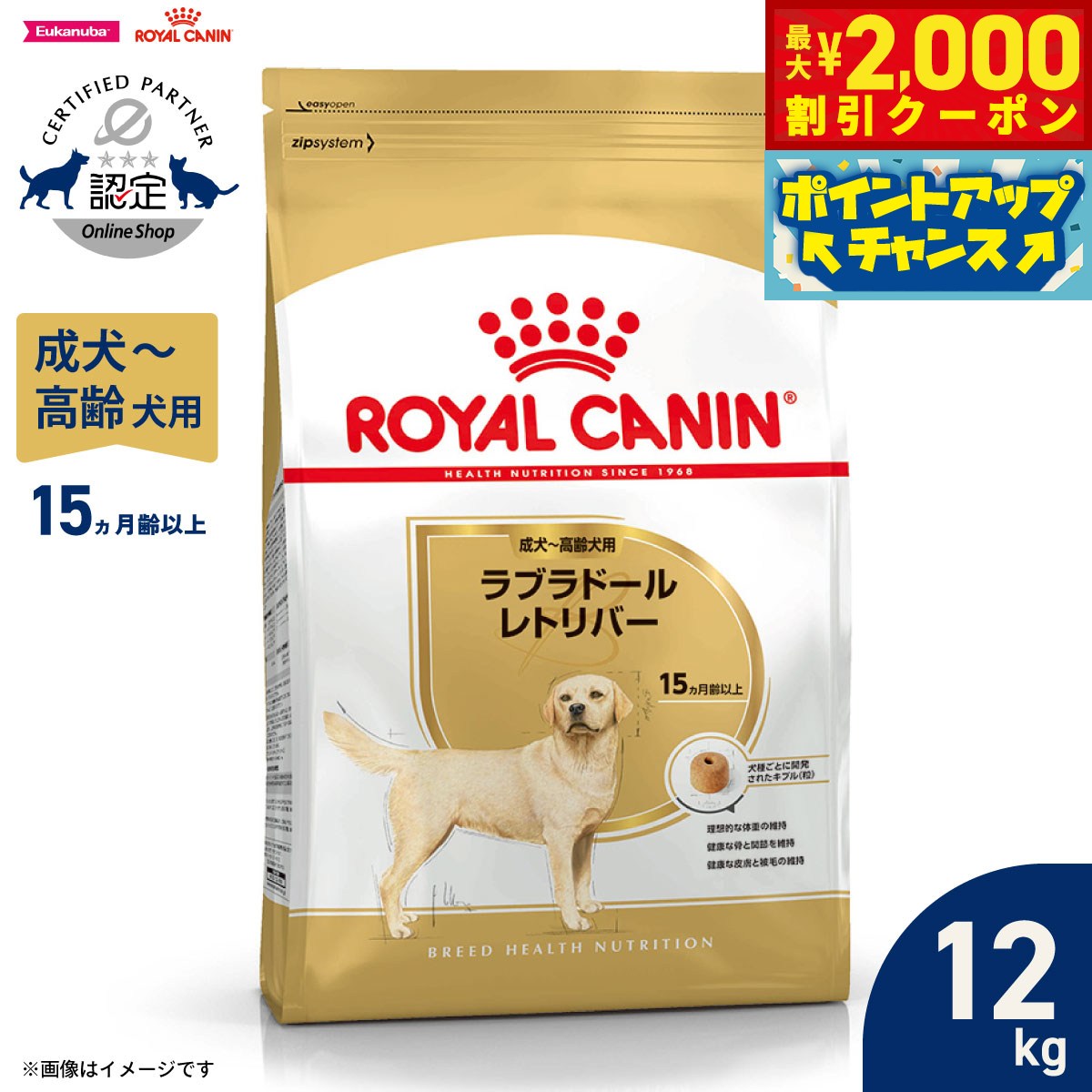 楽天市場】ロイヤルカナン ラブラドールレトリバー 成犬・高齢犬用