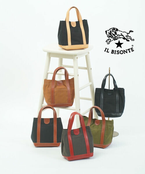 楽天市場】イルビゾンテ IL BISONTE バッグ ミニ トートバッグ
