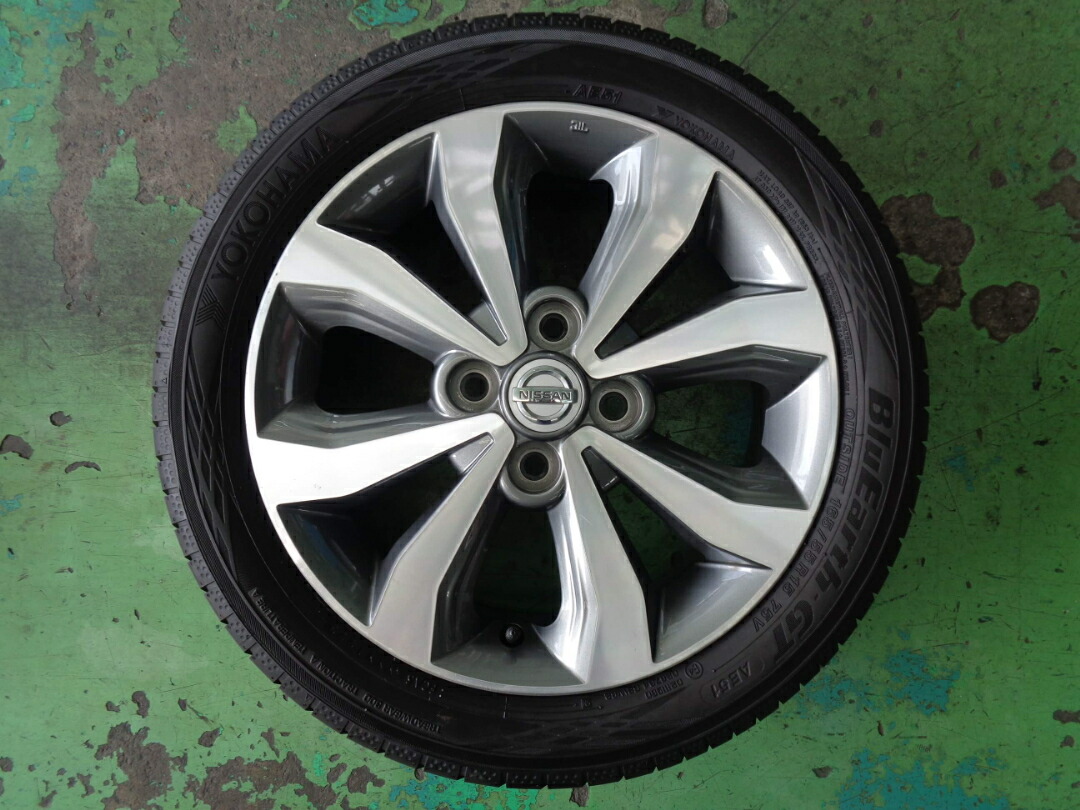 楽天市場】4.5J-15インチ 4H100 +46 日産 デイズ 純正 165/55R15