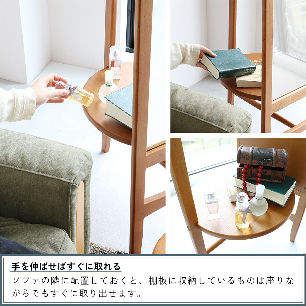 楽天市場】姿見 全身鏡 ハンガーラック ミラー ハンガー アンティーク