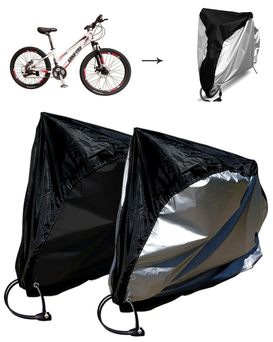 楽天市場】自転車カバー 厚手 防水 サイクルカバー 簡単 バイクカバー
