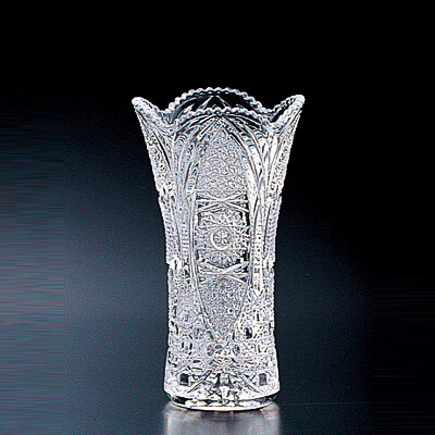 楽天市場】【日本製】 花瓶 フラワーベース ブーケ用 クリスタルガラス