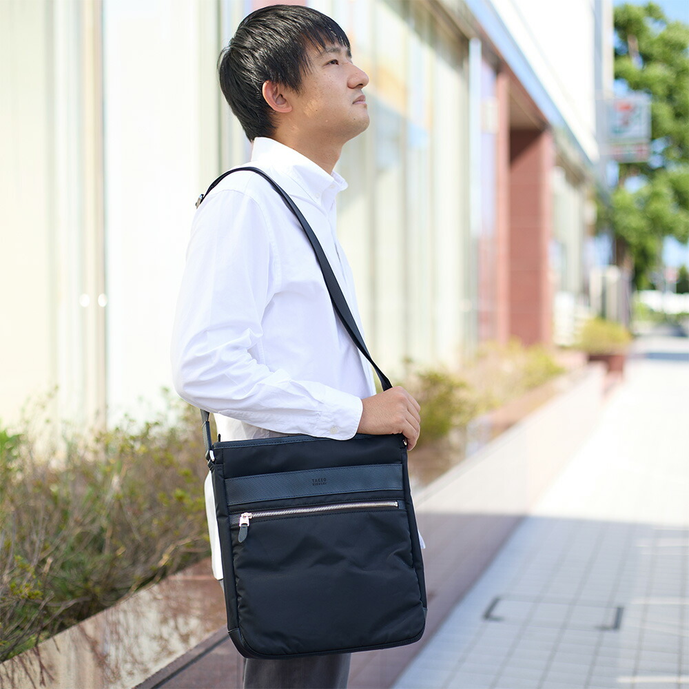 タケオキクチ クラプトン A4可 斜めがけ可 ショルダーバッグ