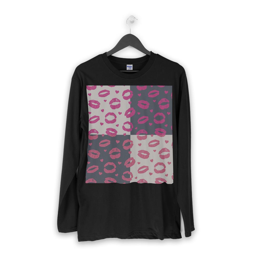 楽天市場】ロング tシャツ メンズ 長袖 ブラック デザイン XS S M L XL