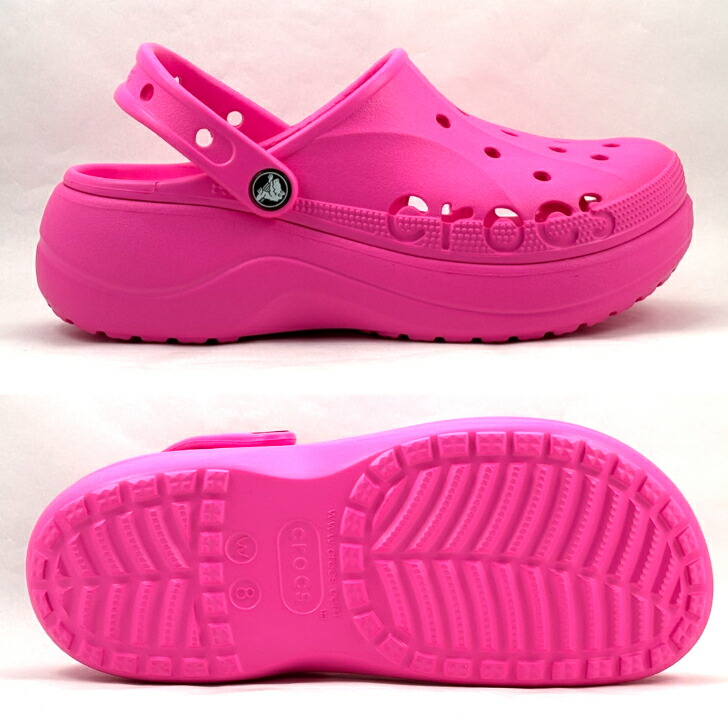 楽天市場】クロックス サンダル レディース 厚底 バヤ