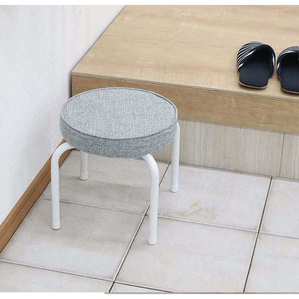 楽天市場】座面が低い椅子 背もたれなし 丸椅子(4脚セット)スツール 幅