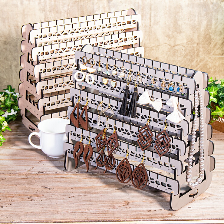 楽天市場】3/4〜 ☆10%OFF☆ アクセサリーラック 3色から選べる 大容量