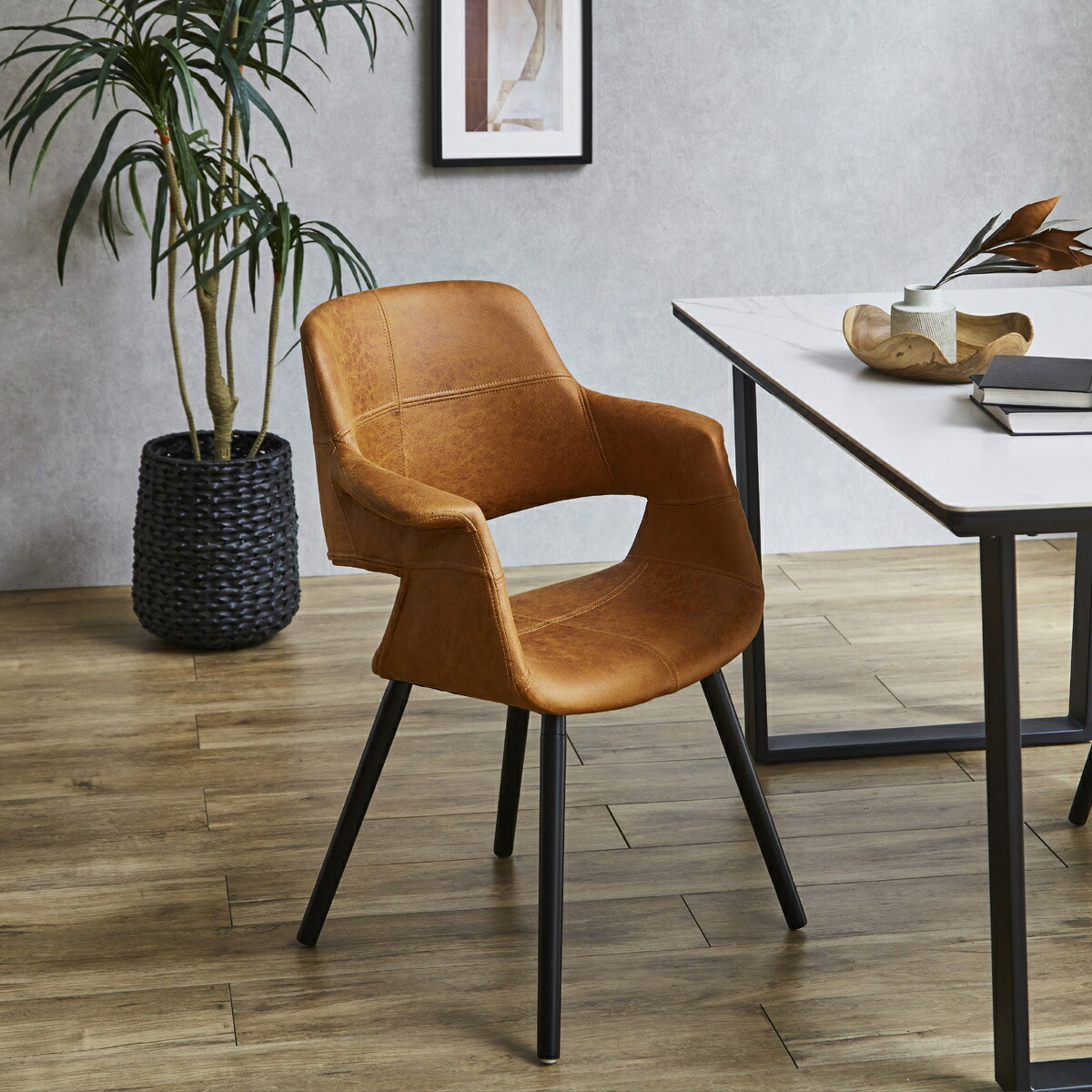 楽天市場】【1日はP20倍!!】ダイニングチェア アームチェア