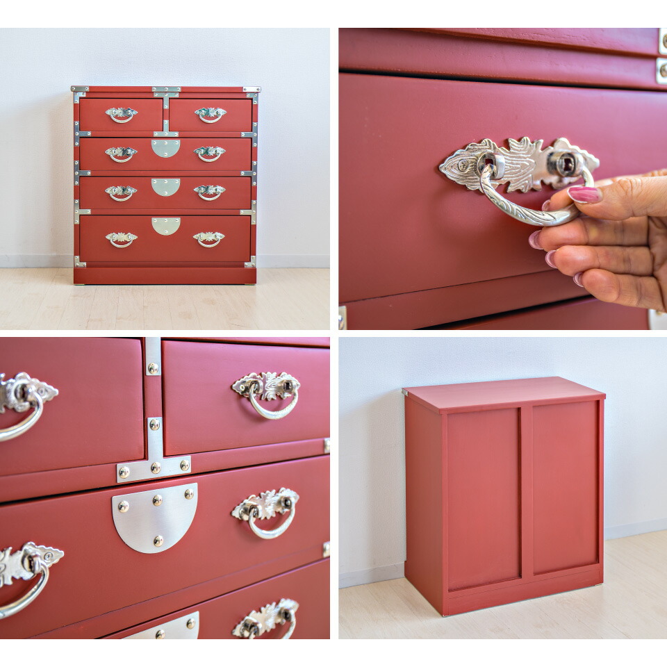 楽天市場】箪笥 幅67cm 幅58cm 和室 タンス たんす 和風家具 引出箪笥