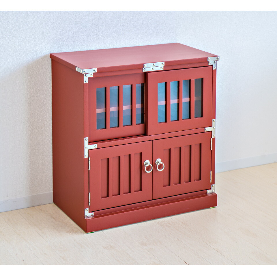 楽天市場】水屋箪笥 幅67cm 幅57cm 和風家具 昭和レトロ 和モダン 桐