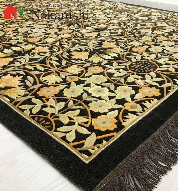 楽天市場】【中国段通 シルク 約1.5畳用】絨毯(じゅうたん