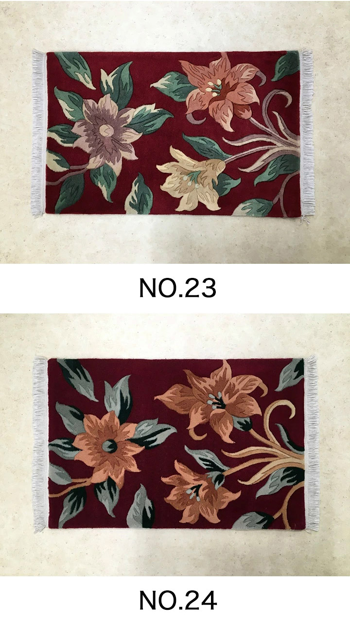 楽天市場】【中国 天津段通 ウール 玄関マット】絨毯(じゅうたん