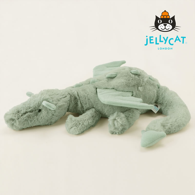 楽天市場】JELLYCAT（ジェリーキャット）Sage Dragon Large（セージ