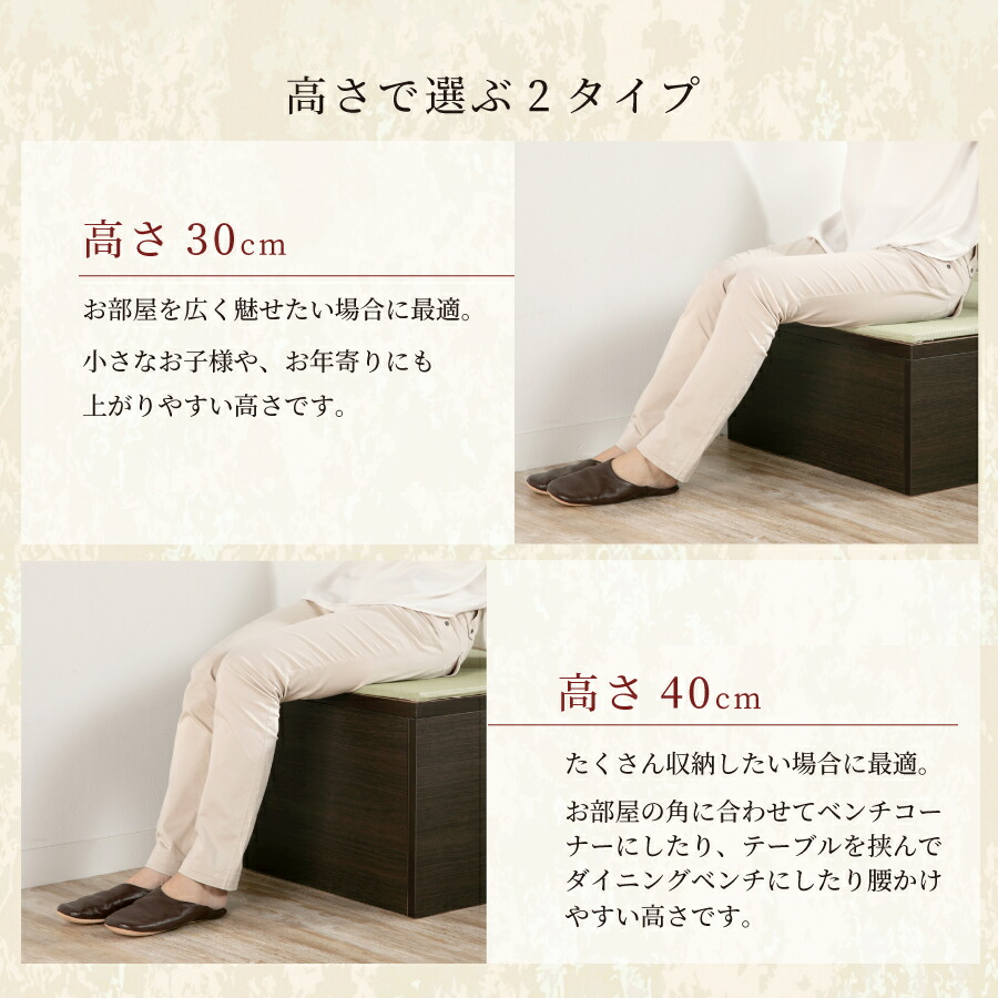 楽天市場】畳ボックス収納 ユニット畳 高床式ユニット 日本製 畳