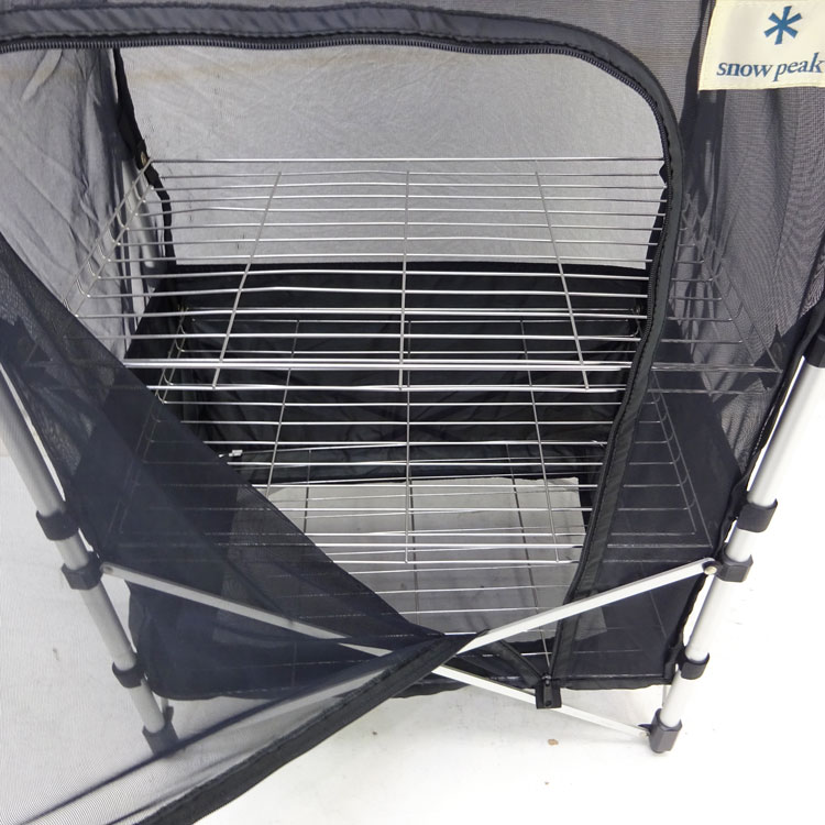 楽天市場】【中古】snow peak(スノーピーク)ネットラックスタンド CK