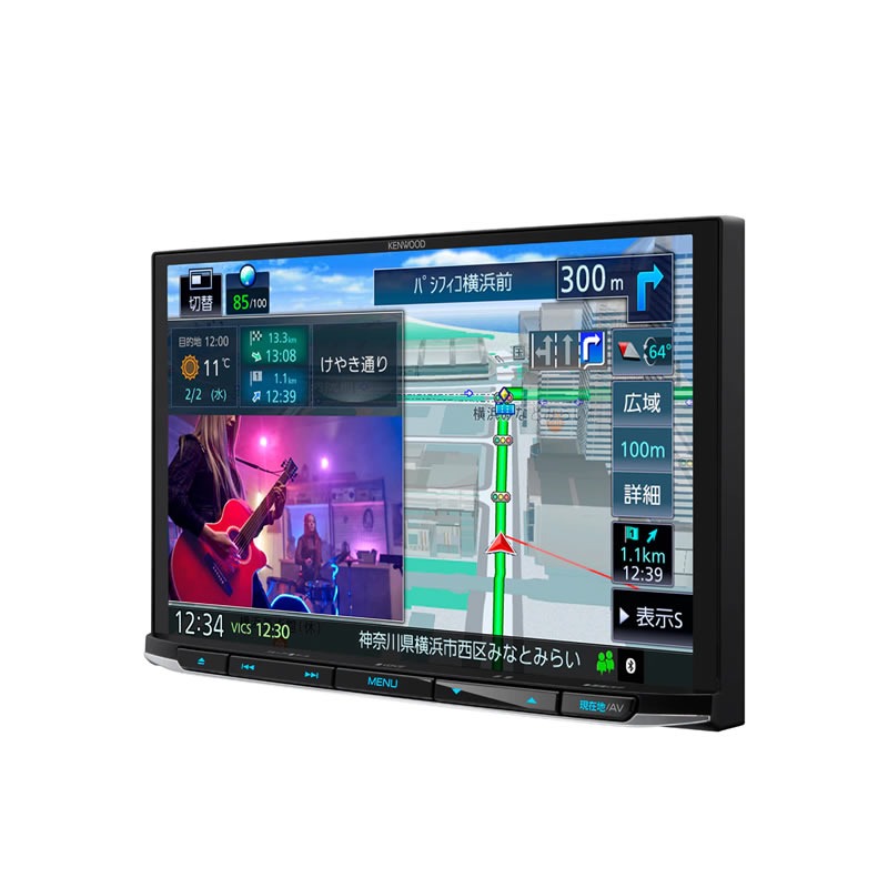 楽天市場】カーナビ ケンウッド 彩速ナビ MDV-S809L 8V型 インダッシュ