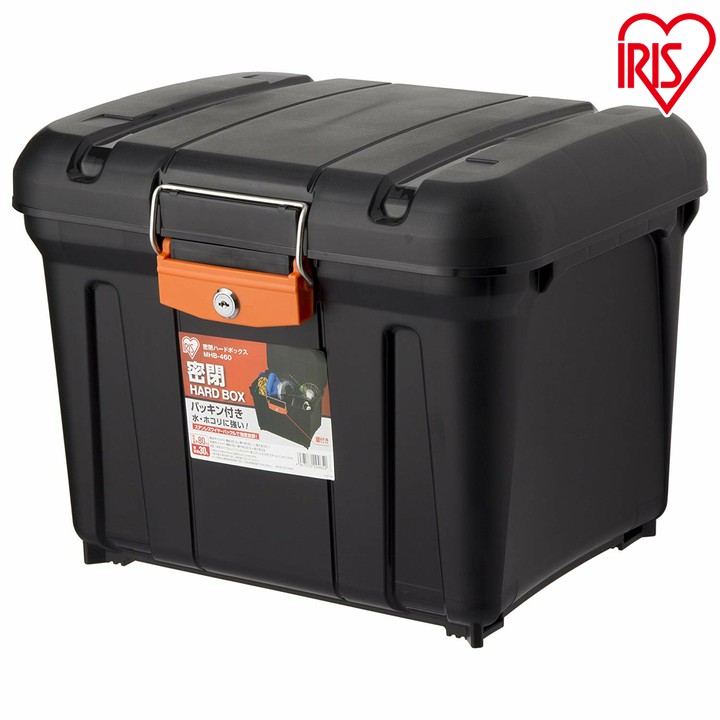楽天市場】職人の車載ラック専用 密閉ハードBOX MHB-460 ブラック
