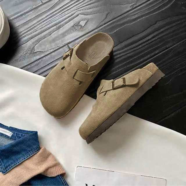 楽天市場】カジュアル ベージュ オフィス履き サボサンダル 春