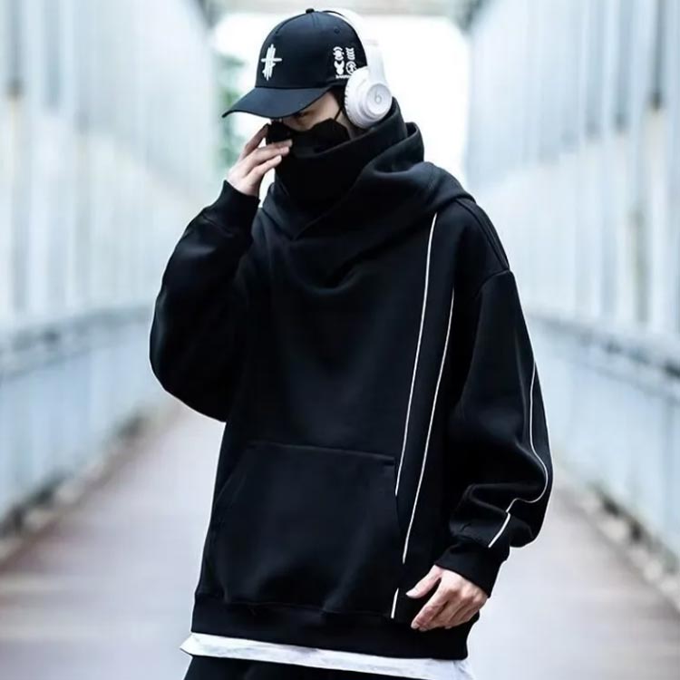 楽天市場】ハイネック パーカー レディース メンズ ボリュームネック