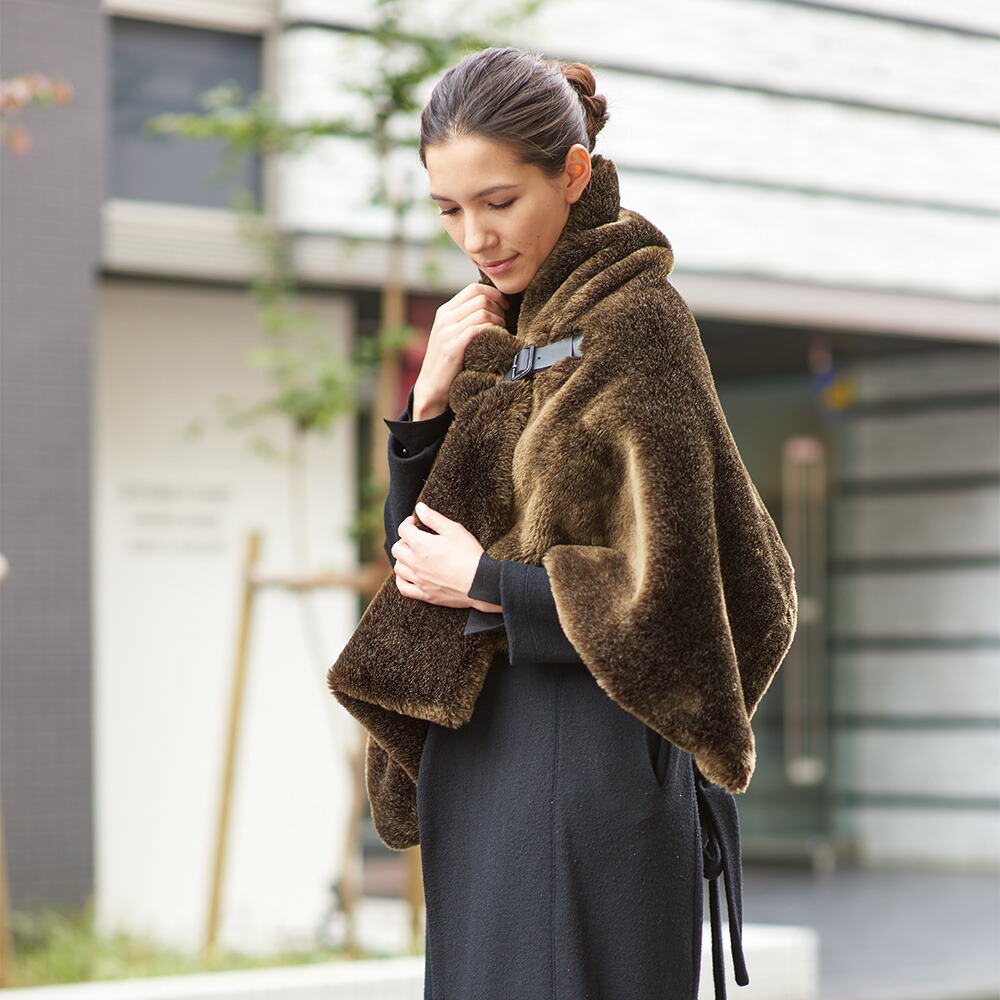 楽天市場】CALDO NIDO ELITE リッチファーショール 145×50