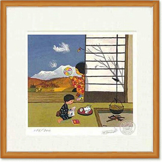 楽天市場】谷内六郎・紙ふうせん（絵画・版画） : 絵画生活