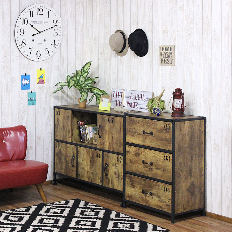 楽天市場】「クルト」3段チェスト : おしゃれ家具・照明の快適ホームズ