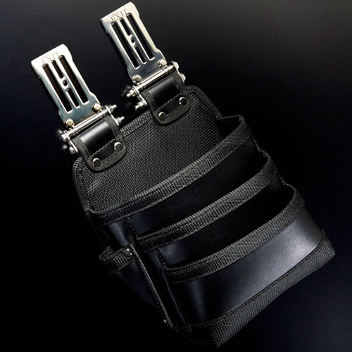 楽天市場】NEXT WORKERZ WORKERZ EXIT 腰袋 3段 EXTKB03BK ツール 工具