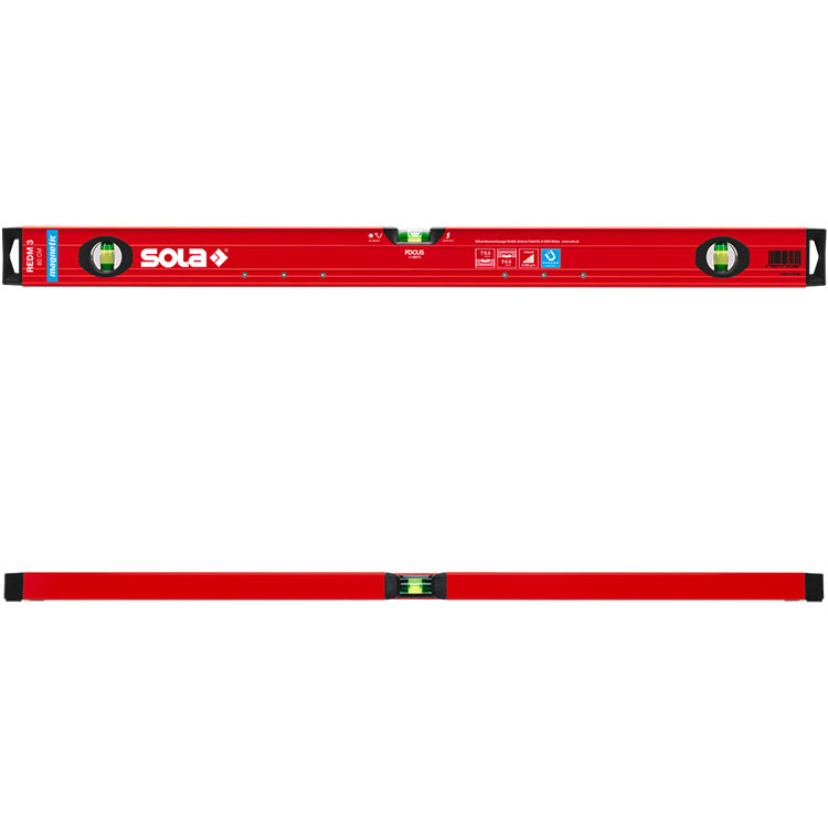 楽天市場】SOLA REDM 3 60 アルミボックスレベル マグネット付き 水平