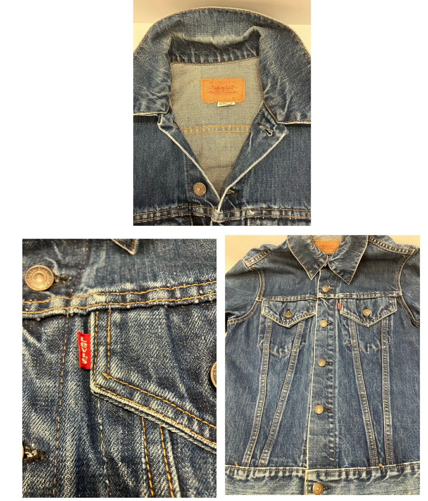 楽天市場】【中古】リーバイス Levi's 70's 70s 70505 ケアタグ ボタン
