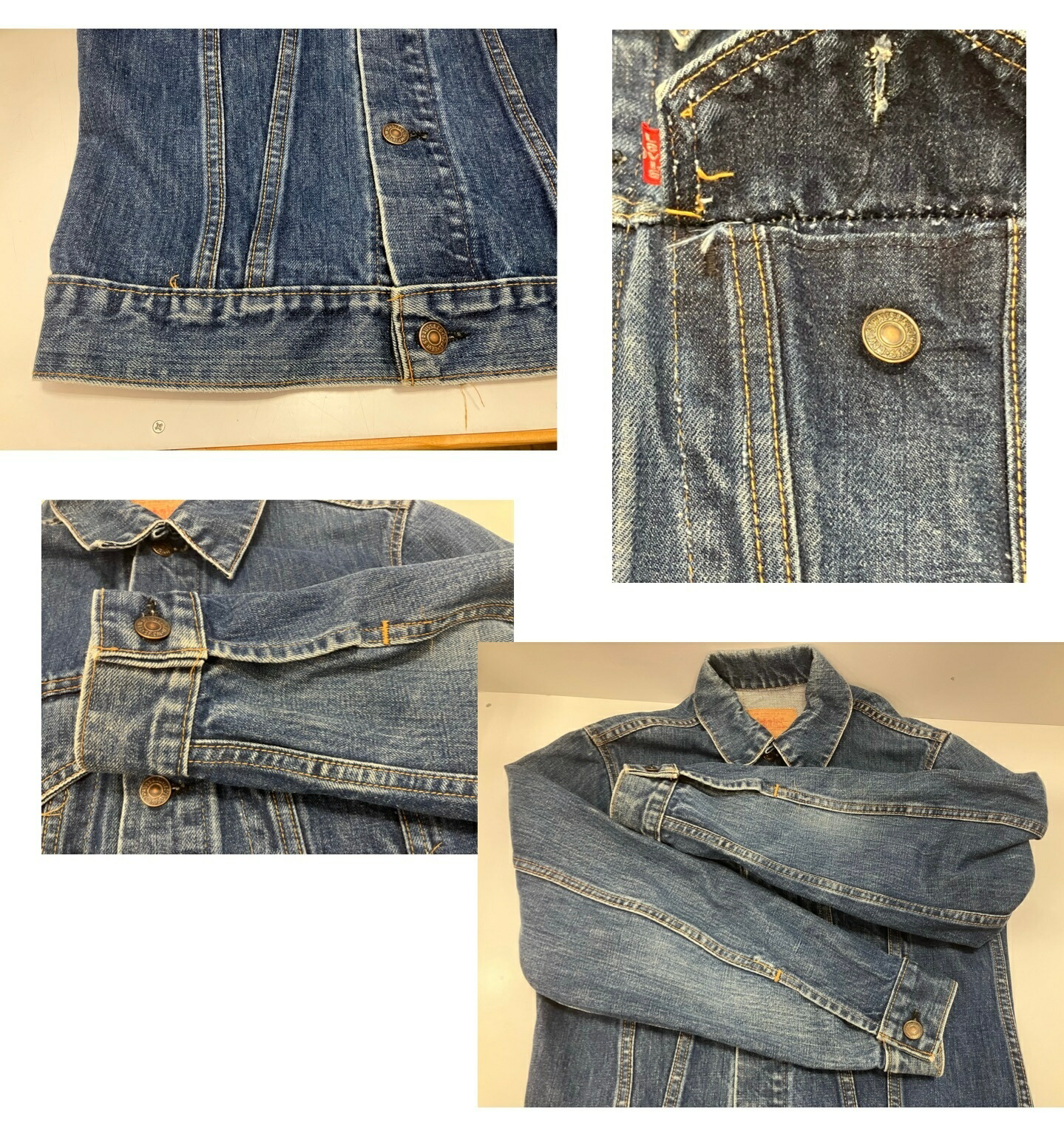 楽天市場】【中古】リーバイス Levi's 70's 70s 70505 ケアタグ ボタン