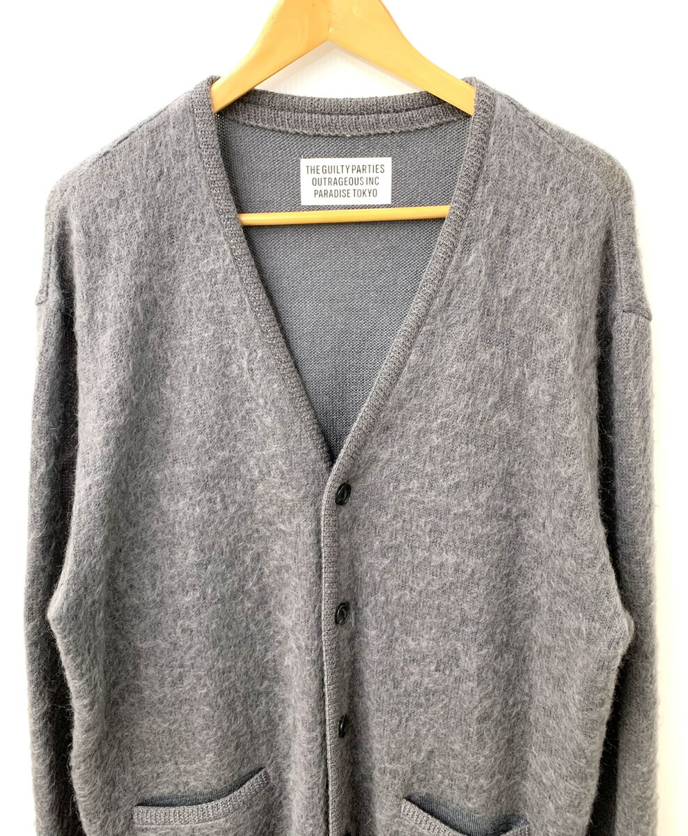 楽天市場】【中古】ワコマリア WACKO MARIA モヘアカーディガン