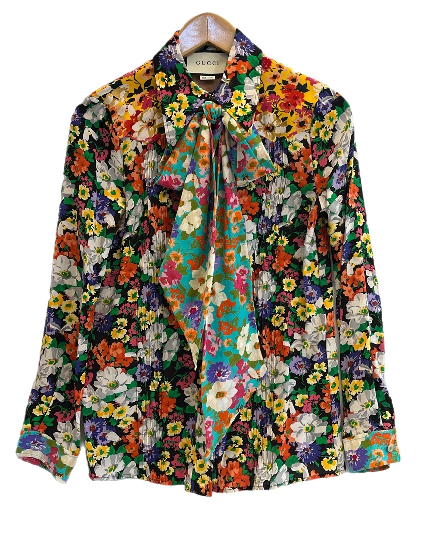 楽天市場】グッチ シルク シャツの通販