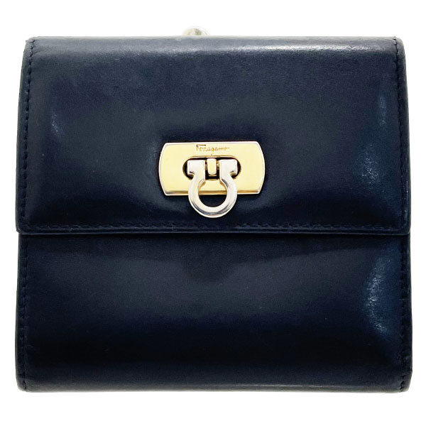 楽天市場】サルヴァトーレ フェラガモ 財布 ガンチーニ がま口財布