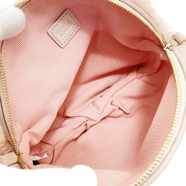 楽天市場】フルラ ショルダーバッグ ファー ミニショルダー フェイク