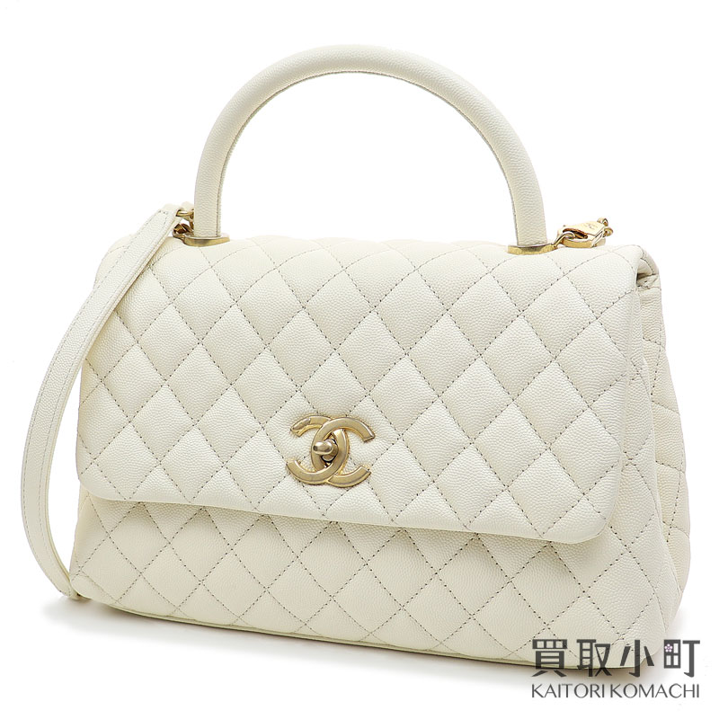 楽天市場】【未使用品】シャネル 【CHANEL】ココハンドル フラップ