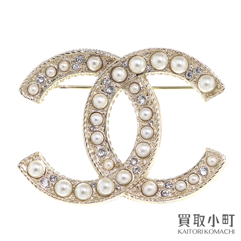 楽天市場】【美品】シャネル 【CHANEL】ココマーク コスチュームパール