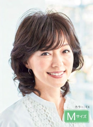 楽天市場】フォンテーヌ トップピース BPS06 アデランス 部分ウィッグ